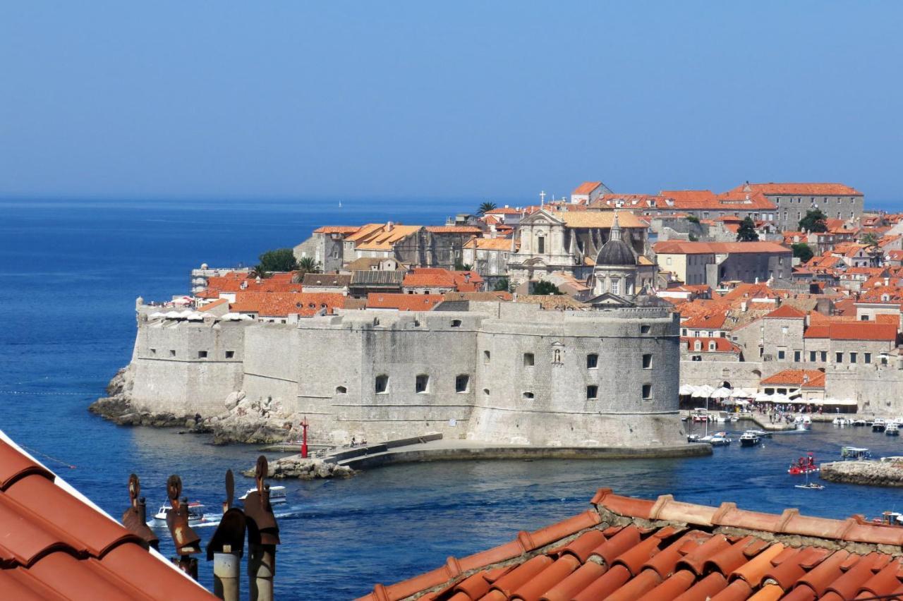 Sunset Over The Dubrovnik'S Old Town ภายนอก รูปภาพ